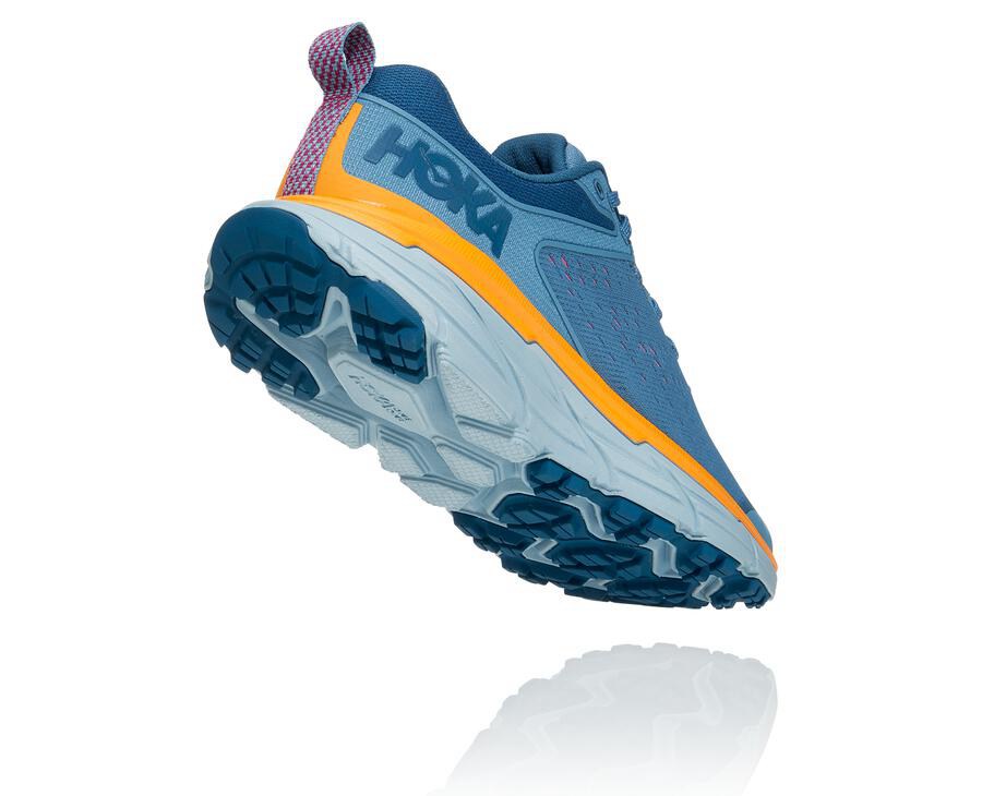 Hoka One One Trainers Womens Blue - Challenger ATR 6 - 03475IOXC